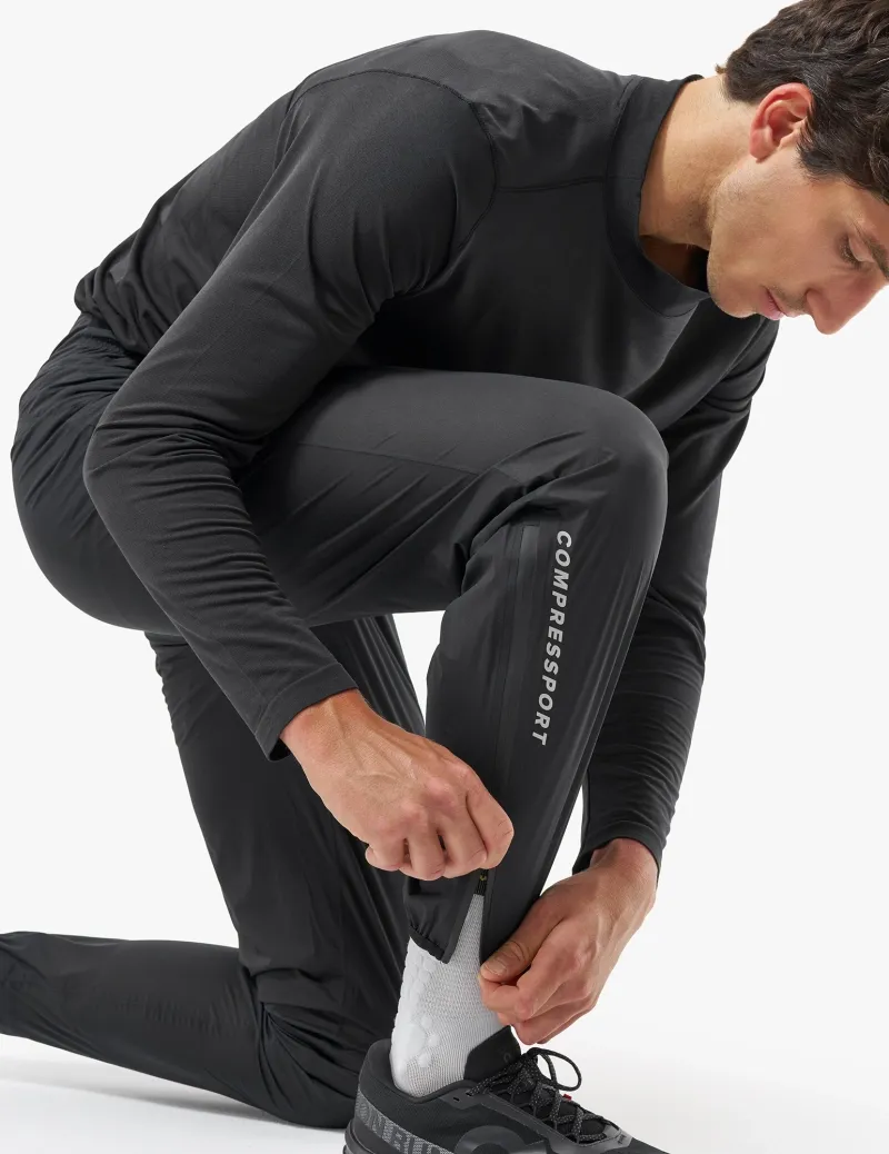 CompresSport Hurricane Waterproof Pants 2.0 Unisex in Black-2