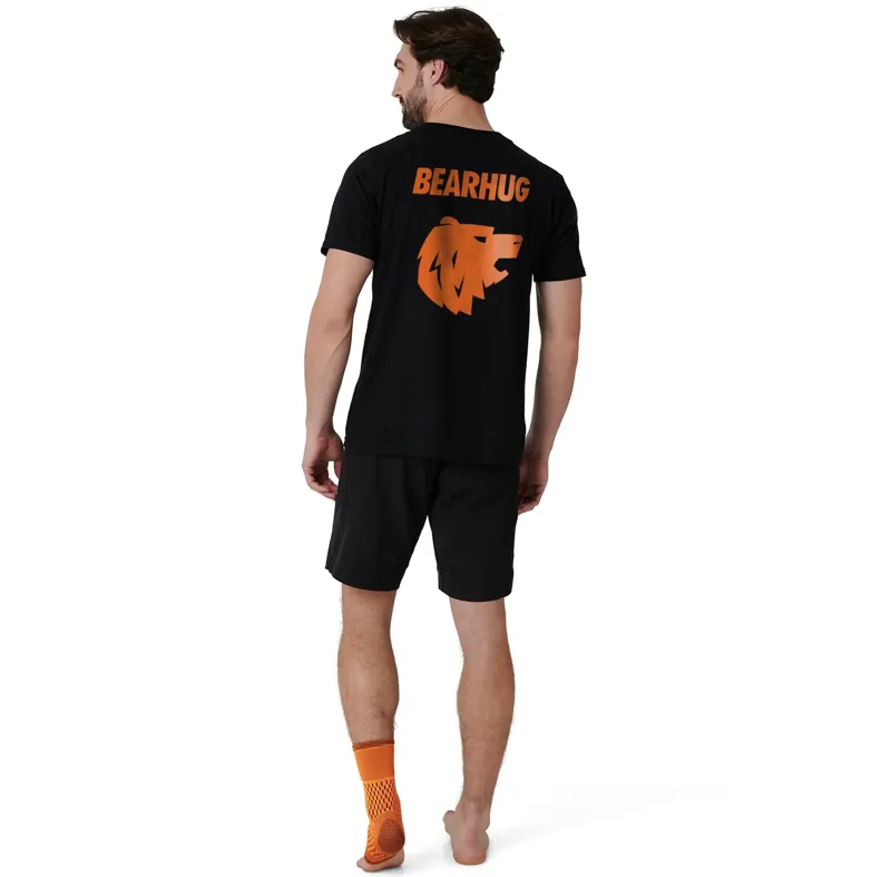 Bearhug Bamboo Ankle Compression Support Sleeve in Black-3