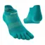 Injinji Run Lightweight No Show Running Toe Socks Womens in Atlantis