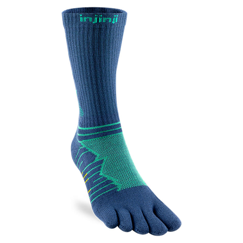 Injinji Ultra Run Crew Unisex in Poseidon-1