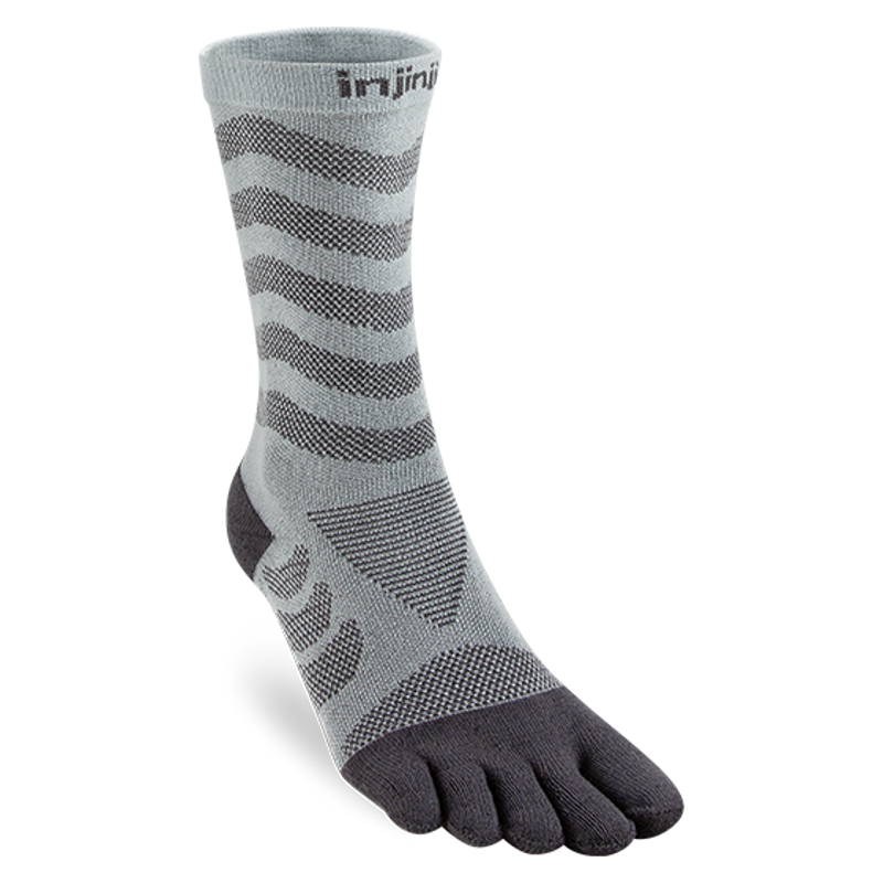 Injinji Ultra Run Crew Women's in Slate-1