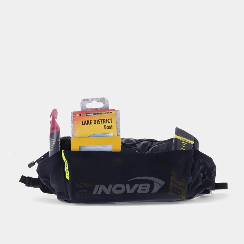 Inov8 Race Elite Running Waist Belt 3L in Black/Grey-2
