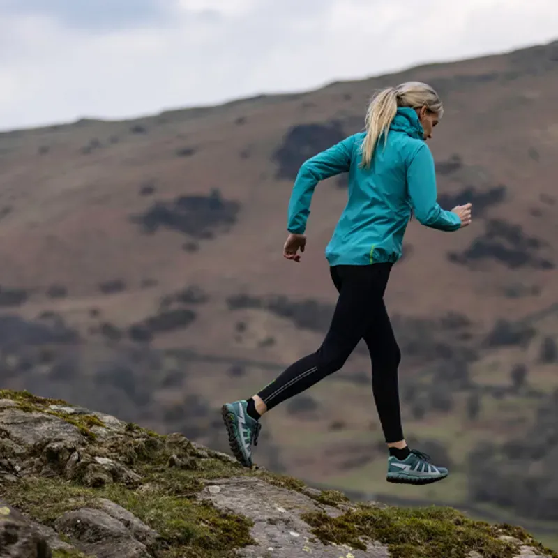 Inov8 Stormshell V2 FZ Waterproof Running Jacket Womens in Blue-10
