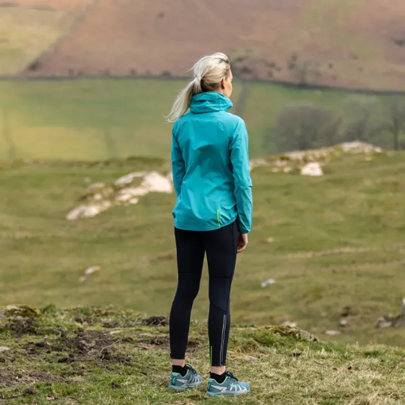 Inov8 Stormshell V2 FZ Waterproof Running Jacket Womens in Blue-9