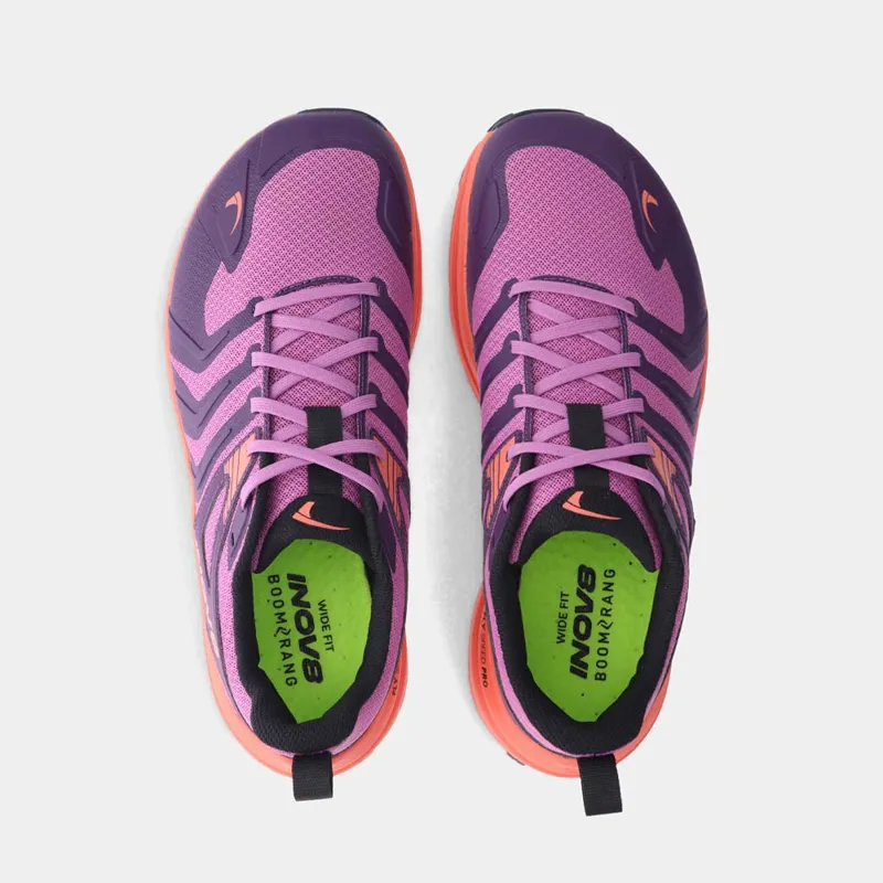 Inov8 TrailTalon Max Trail Running Shoes Womens in Purple/Coral-5