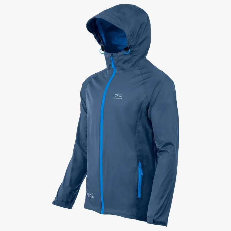 Highlander Stow and Go Packaway Jacket Unisex in Navy-1