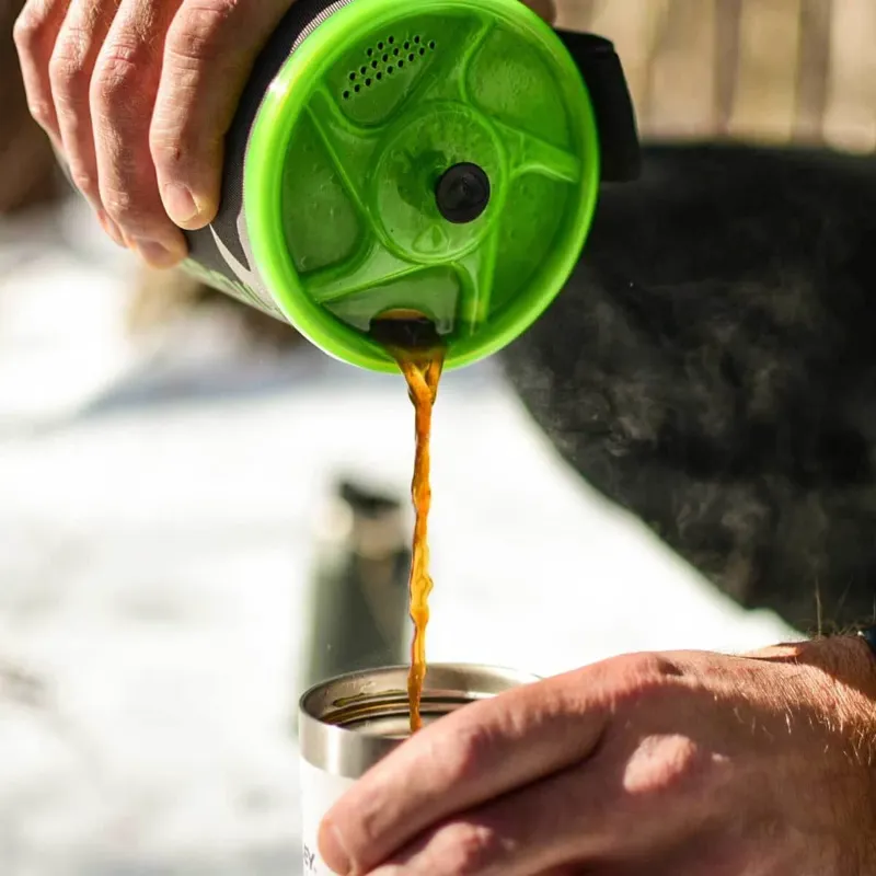 Jetboil Silicone Grande Coffee Press in Carbon-5