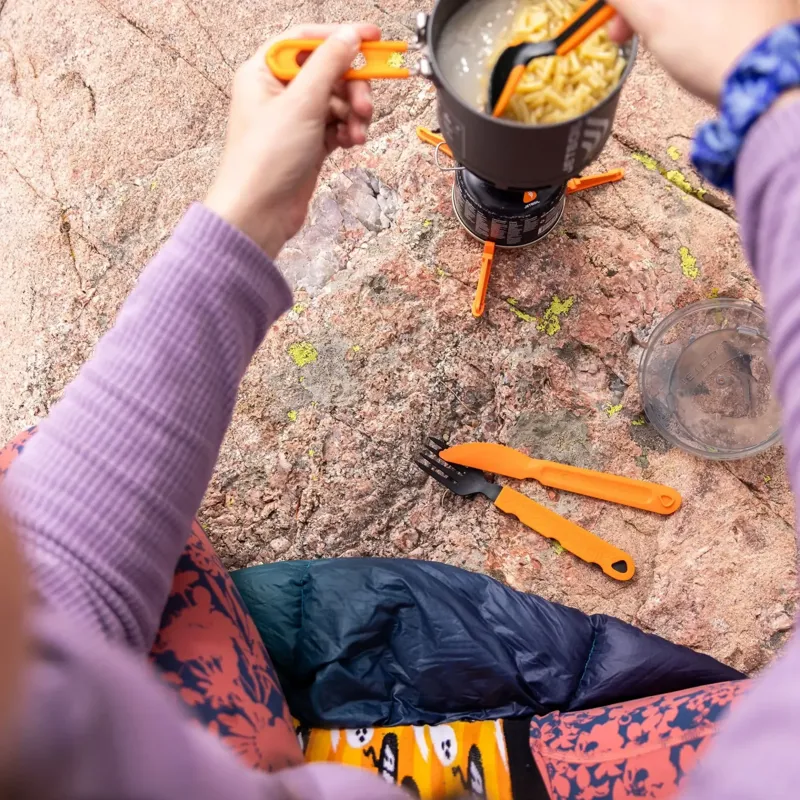 Jetboil Trailware Camping Cutlery in Orange-11