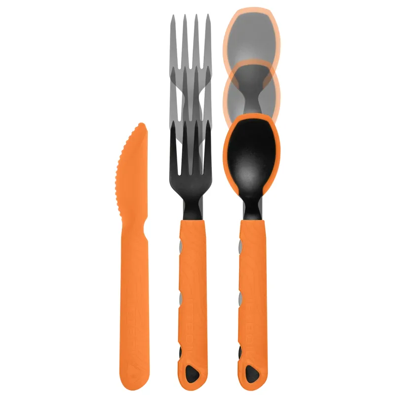 Jetboil Trailware Camping Cutlery in Orange-3