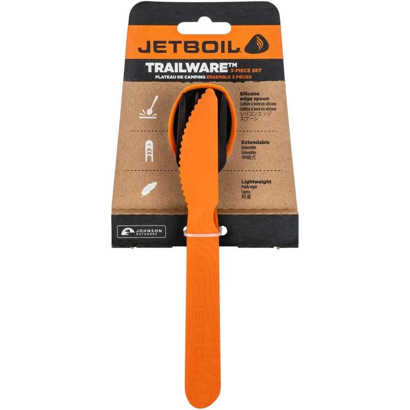 Jetboil Trailware Camping Cutlery in Orange-9