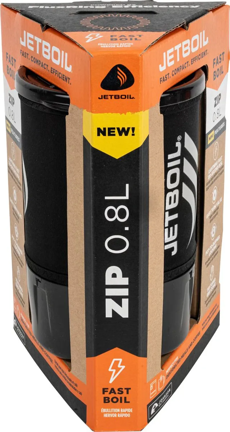 Jetboil Zip 0.8L Cooking System in Carbon-10