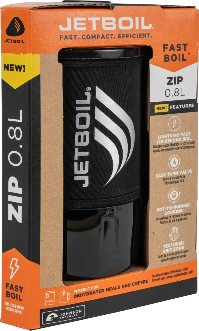 Jetboil Zip 0.8L Cooking System in Carbon-9