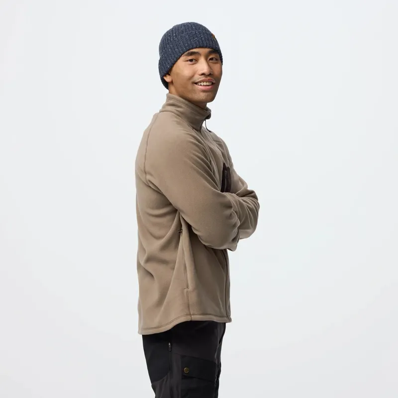 Fjallraven Kaipak Fleece Mens in Dark Navy/Laurel Green-5