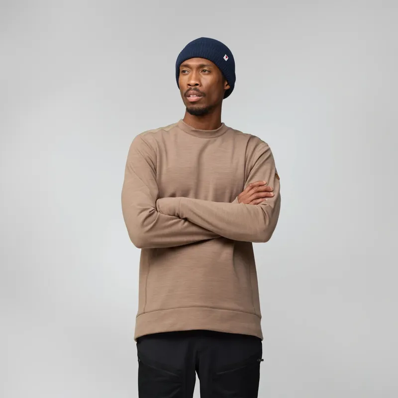 Fjallraven Keb Fleece Crew Neck Men's in Deep Forest-8