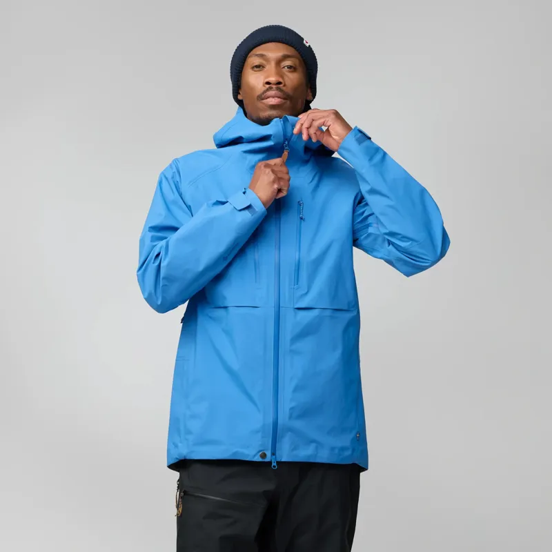 Fjallraven Keb GTX Jacket Mens in UN Blue-5