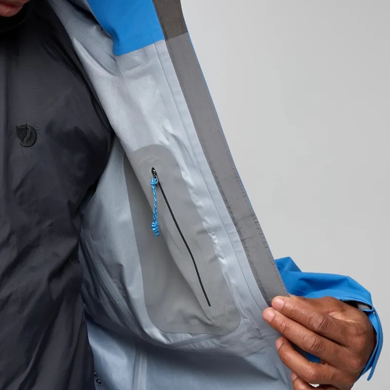 Fjallraven Keb GTX Jacket Mens in UN Blue-11