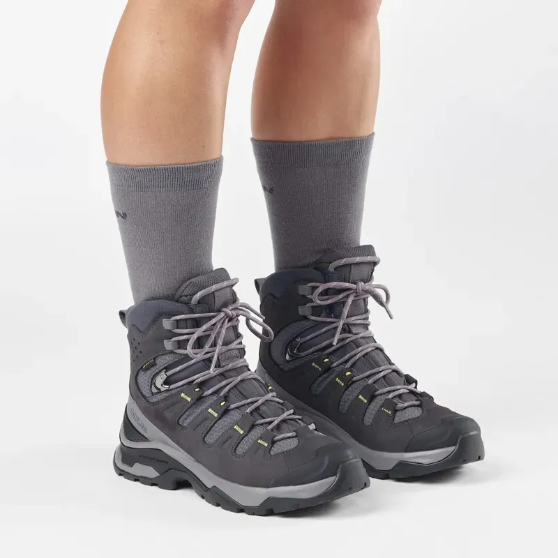 Salomon Quest 5 GTX Hiking Boots Womens in Nine Iron/Excalibur/Endive-6