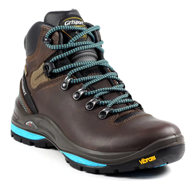 Grisport Lady Glide Leather Walking Boot in Brown-10