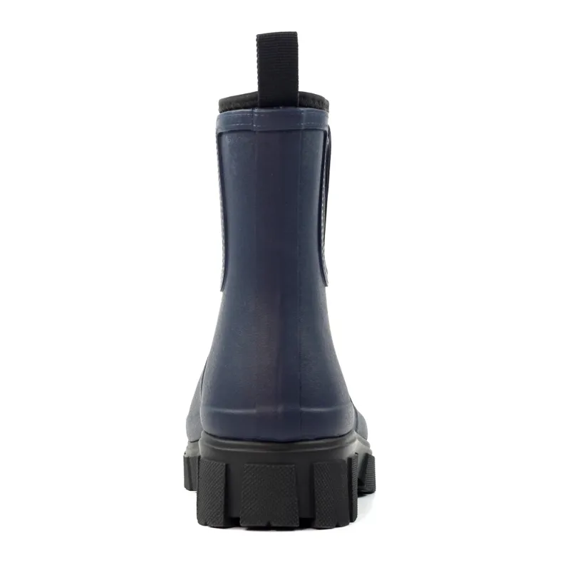Lazy Dogz Lake Ankle Wellington in Blue-4