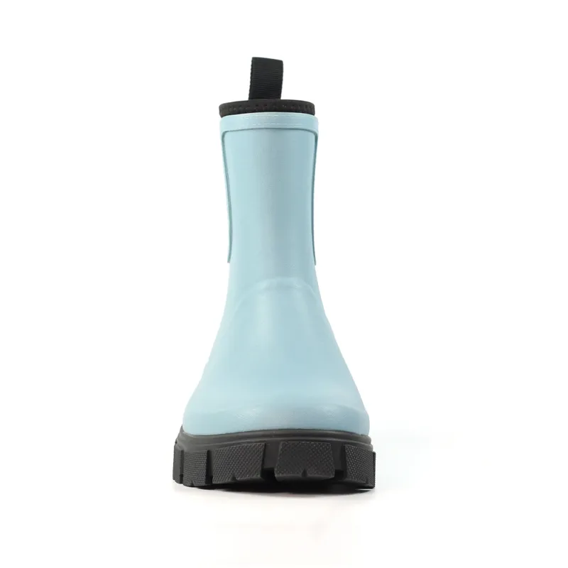 Lzy Dogz Lake Ankle Wellington Womens in Pale Blue-2