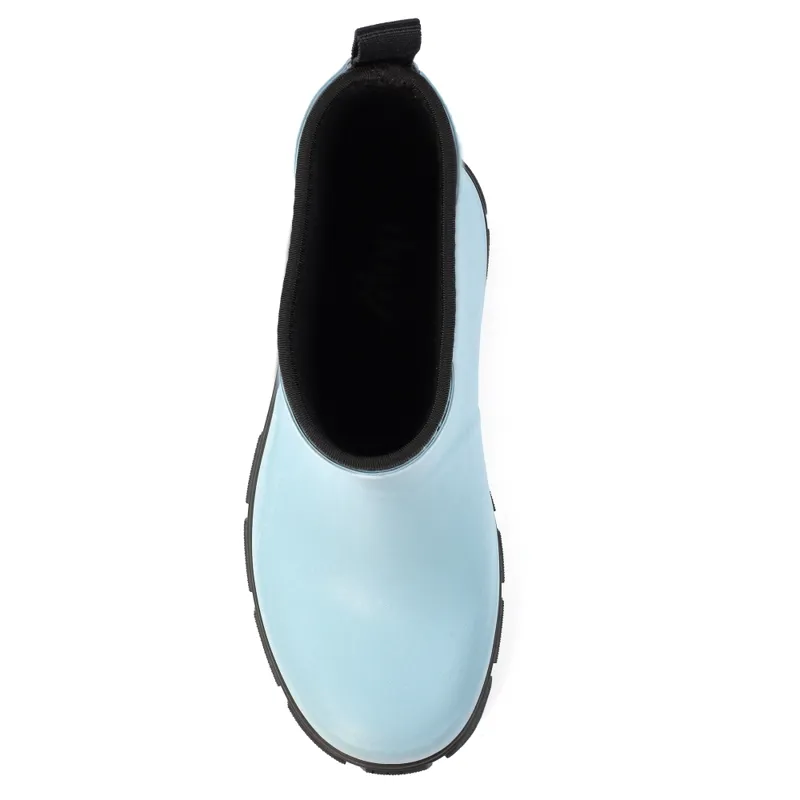 Lzy Dogz Lake Ankle Wellington Womens in Pale Blue-5