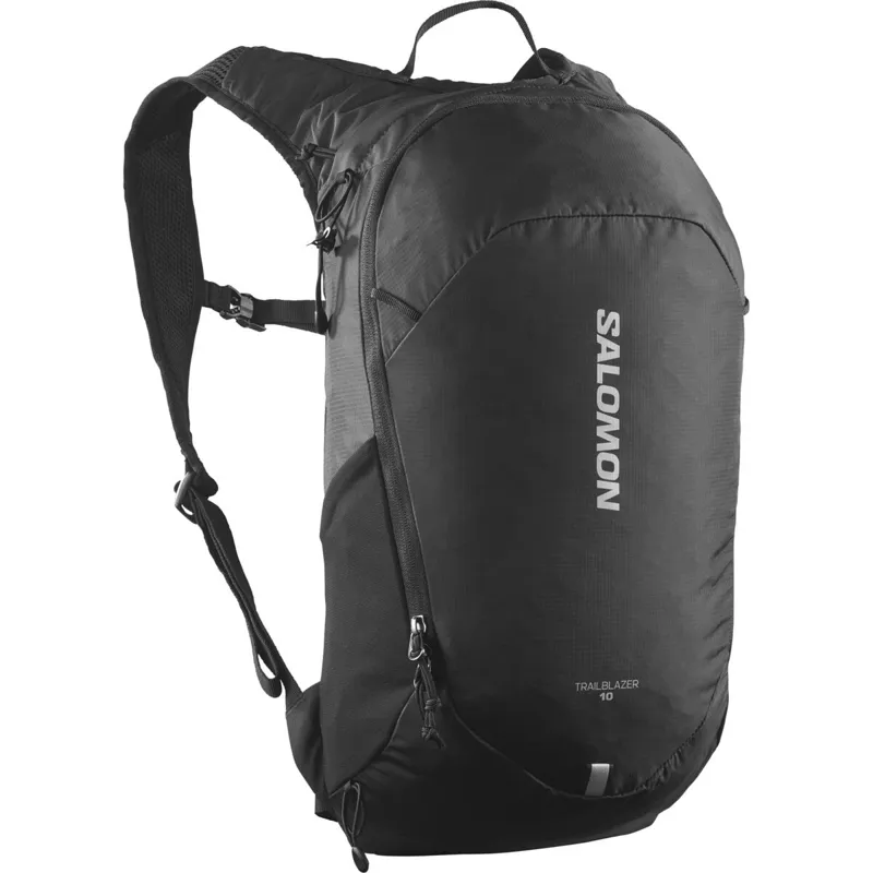 Salomon Trailblazer 10 Backpack 10L in Black/Alloy-1