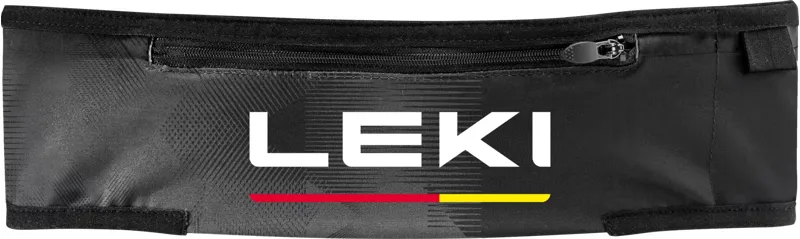 Leki Trail Running Pole Belt in Black/Shuttle Grey