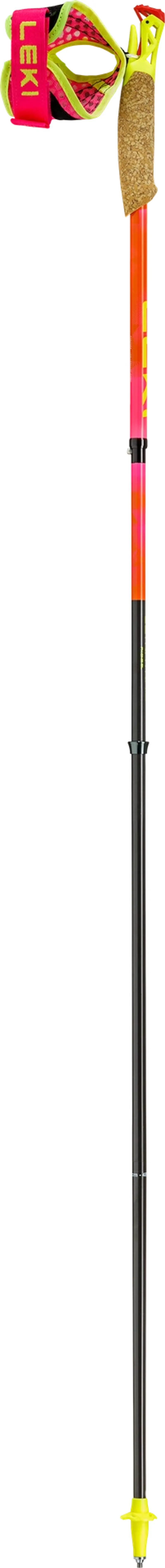 Leki Ultratrail FX.One Superlite Trail Running Poles in Neon Pink-1