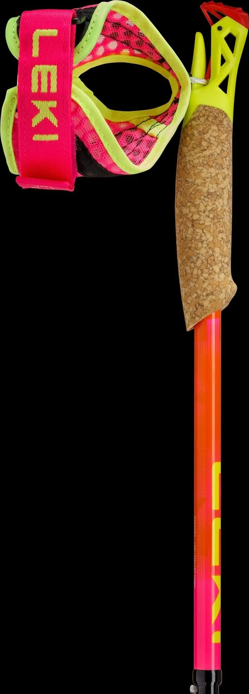 Leki Ultratrail FX.One Superlite Trail Running Poles in Neon Pink-2
