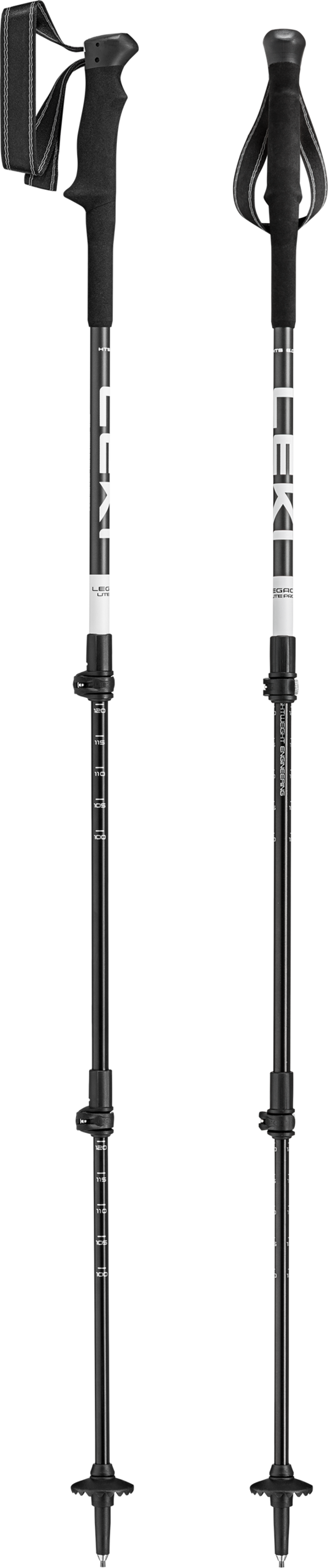 Leki Legacy Lite Pro in White/Dark Anthracite