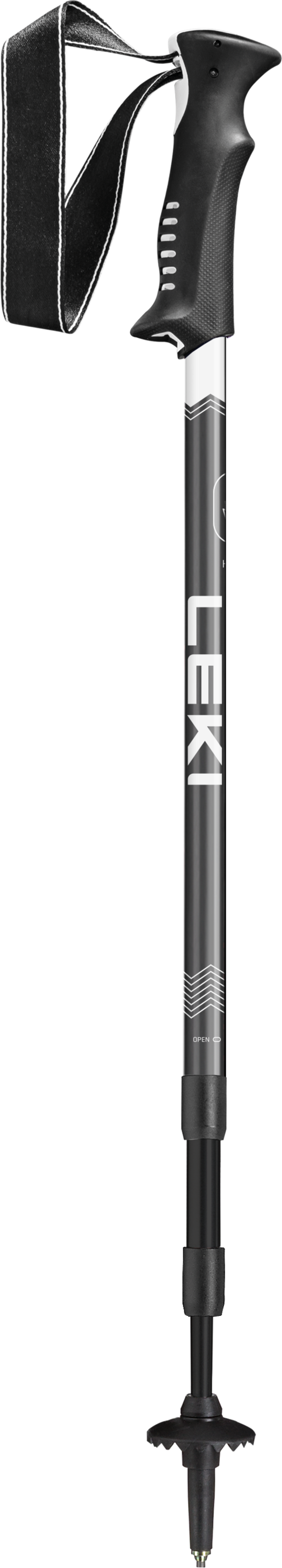 Leki Voyager Hiking Poles in Silver Grey/White-4