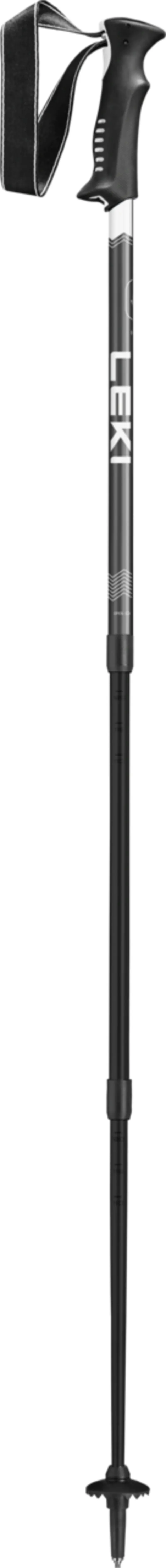 Leki Voyager Hiking Poles in Silver Grey/White-2