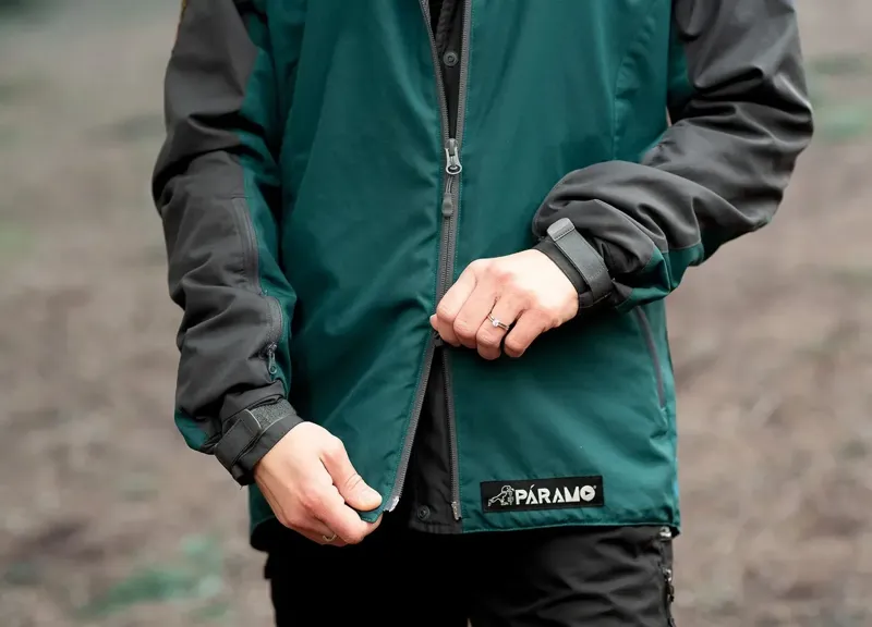 Paramo Caminata Jacket Womens in Spruce/Rock Grey-6