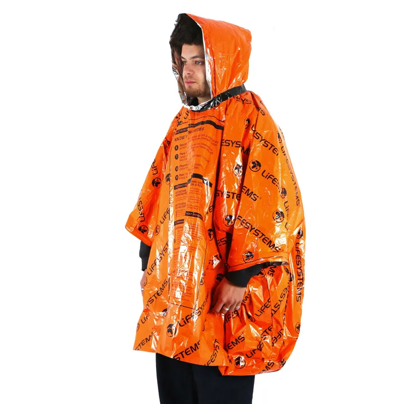 Lifesystems Heatshield Poncho in Orange-2