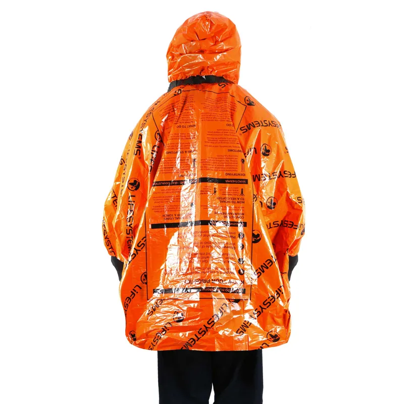 Lifesystems Heatshield Poncho in Orange-3