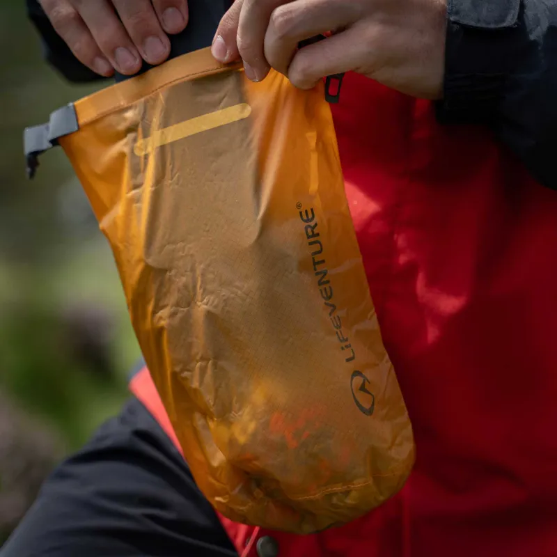 Lifeventure Ultralight Dry Bag 55L in Yellow-3