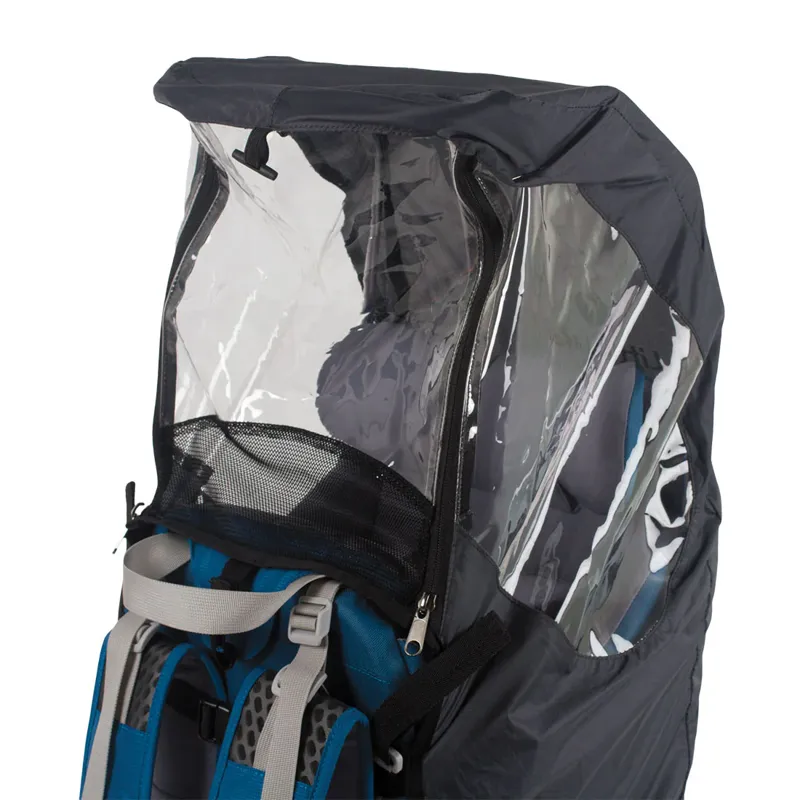 Little Life Child Carrier Rain Cover with Kick Out Leg in Black