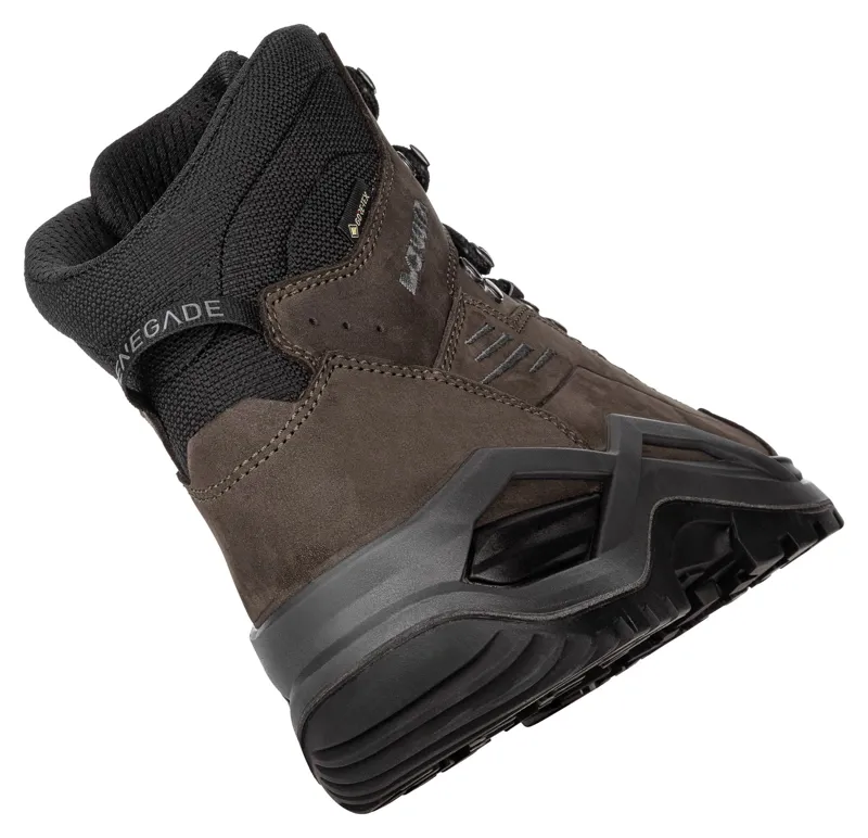 Lowa Renegade Evo GTX Mid Men's Hiking Boots in Dark Brown/Black-3