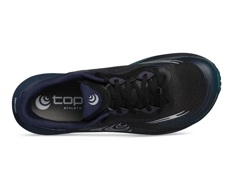 Topo Ultraventure 5 Wide Trail Running Shoes Mens in Black/Dark Teal-4