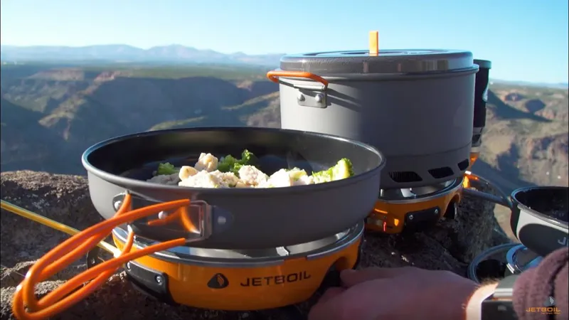 Jetboil Genesis Basecamp Cooking System in Orange-6