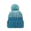 Buff Knitted and Fleece Band Hat in Akna Tourmaline