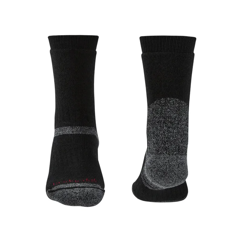 Bridgedale Explorer Heavyweight Merino Boot Unisex Socks in Black-1