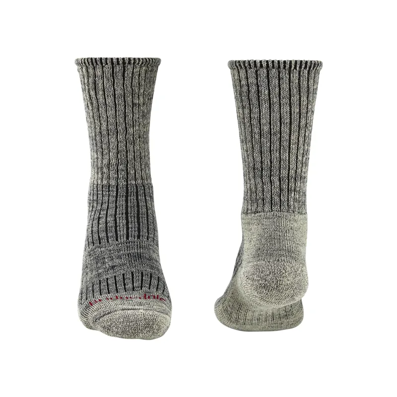 Bridgedale Hike Midweight Merino Boot Mens Socks in Stone Grey-1