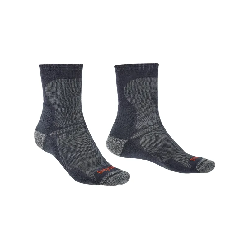 Bridgedale Hike Ultra Light T2 Merino Performance Original Crew Mens Socks in Navy