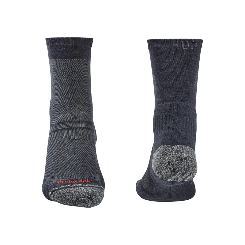 Bridgedale Hike Ultra Light T2 Merino Performance Original Crew Mens Socks in Navy-1