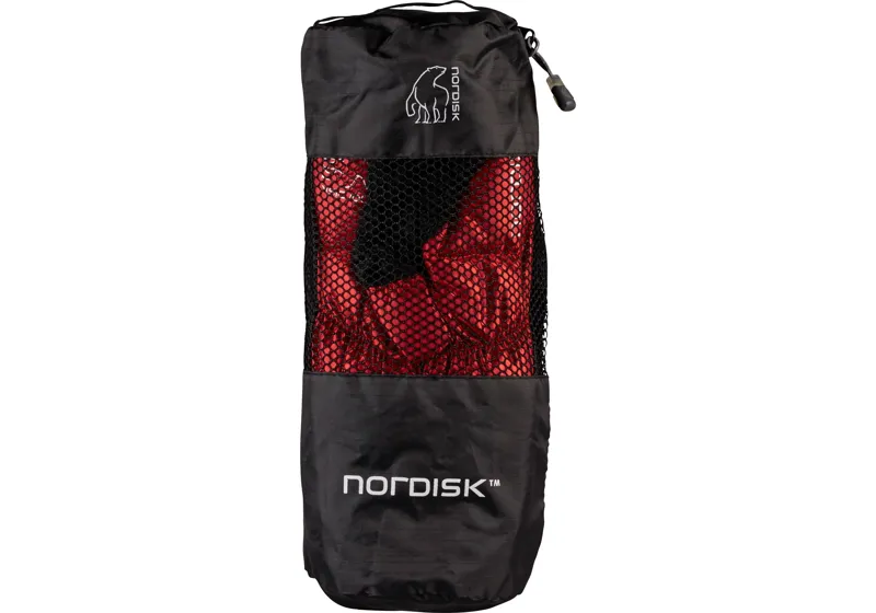 Nordisk Mos Down Slippers in Red-1