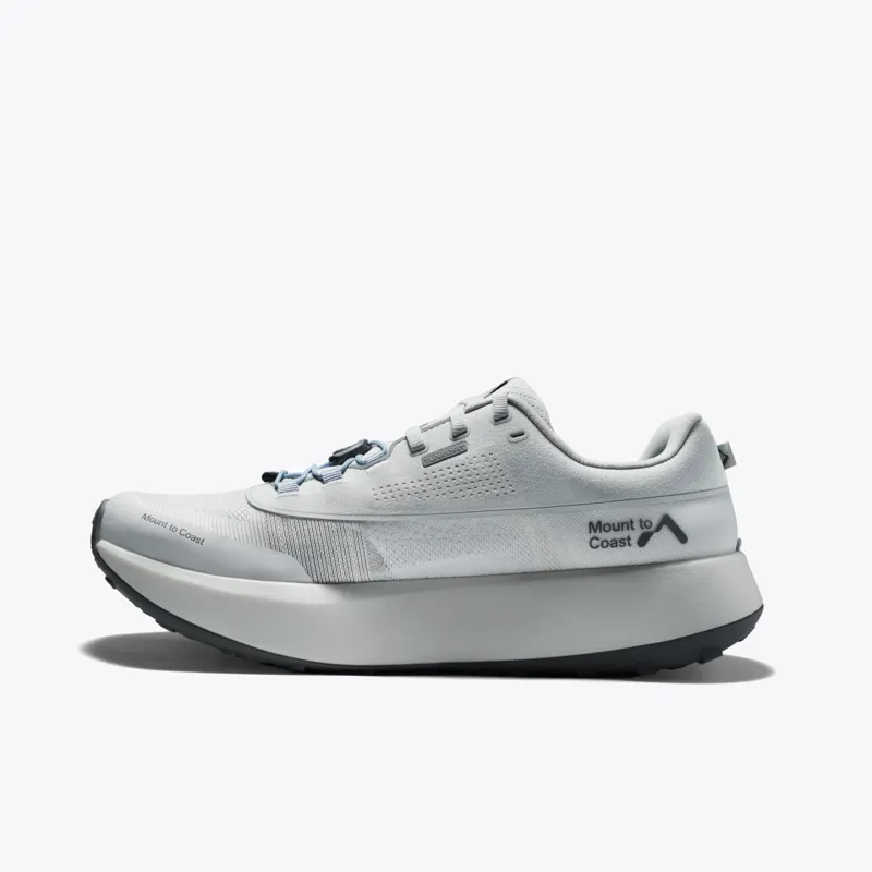 Mount To Coast H1 Road To Trail Running Shoe Womens in White Sands-1