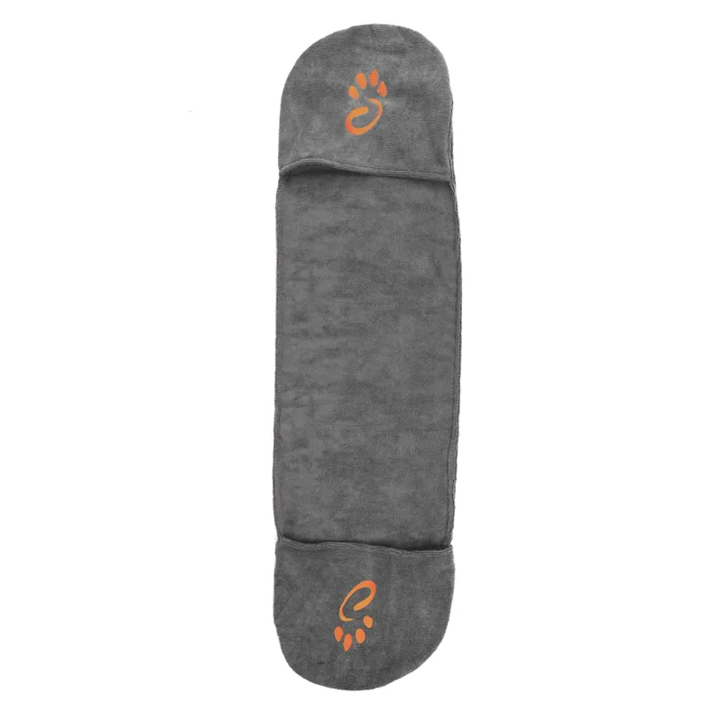 Mountain Paws Muddy Dog Towel Extra Large in Grey