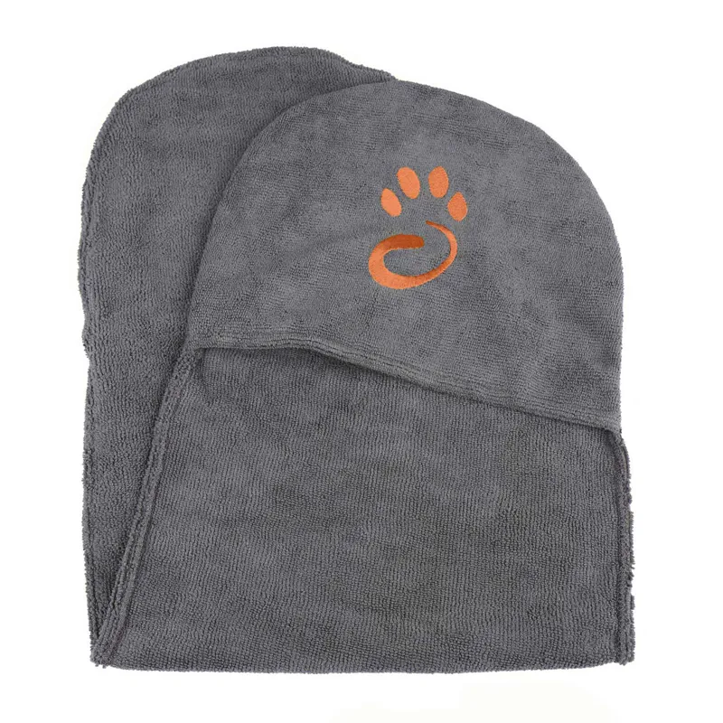 Mountain Paws Muddy Dog Towel Extra Large in Grey-2