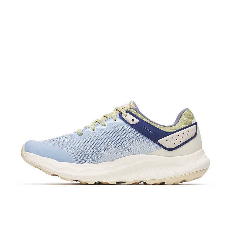 Merrell Antora 4 Waterproof Women's Trail Running Shoe in Seaway/Chalk-3